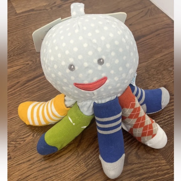 Baby Aspen Mr. Sock T. Pus plush octopus - Picture 3 of 4